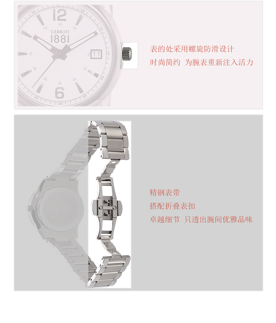 CERRUTI 1881 (gu) 1881ʯӢŮʿֱCRM103STU04MS Ȿԭ